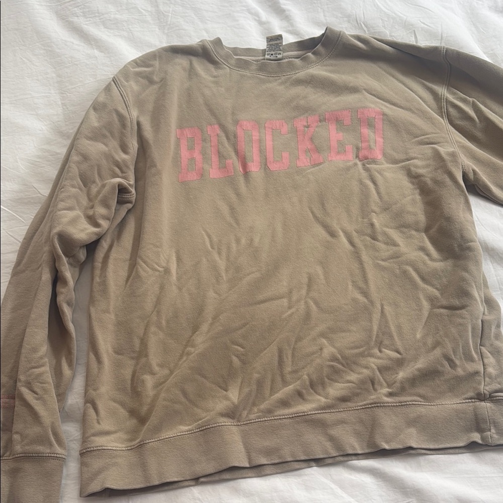 Call Her Daddy Blocked Crewneck